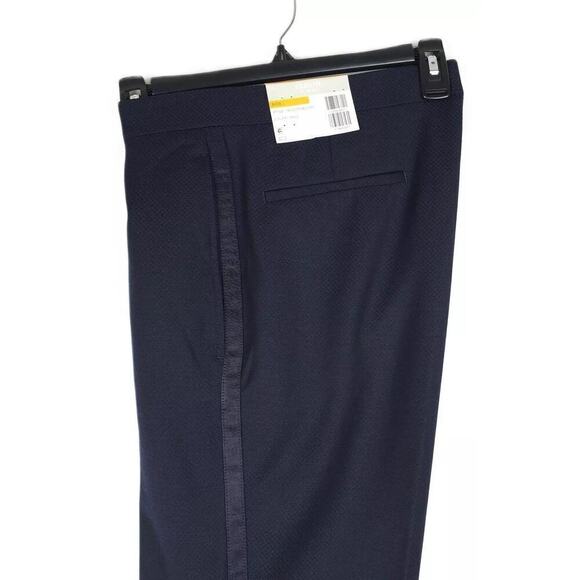Alfani Men's Slim-Fit Stretch 2-Piece Tuxedo Diamond Grid Navy 42L 32x32 NWT - Picture 6 of 9